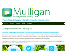 Tablet Screenshot of mulliganmanagementgroup.com
